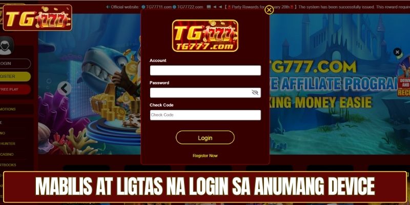 Mabilis at ligtas na login sa anumang device