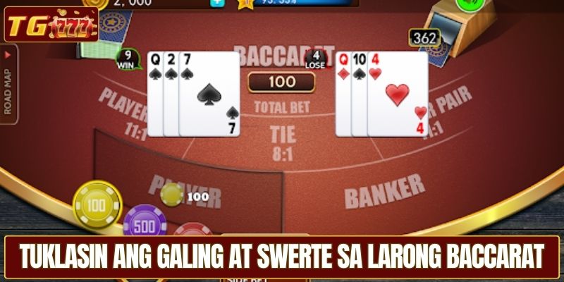 Tuklasin ang galing at swerte sa larong Baccarat